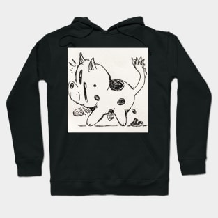 This is a dog pooping! Hoodie